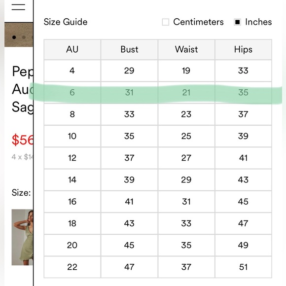 Peppermayo - Audrey Vintage Slip Dress in Sage Green - Picture 14 of 16